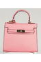 Hermes Kelly 25cm Tote Bag Togo Leather K2138 Pink  Replica