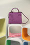 Hermes Kelly 25cm Tote Bag Togo Leather K2138 Purple  Replica