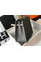 Hermes Kelly 28cm Bag In Ardoise Epsom Leather GHW  Replica