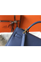Hermes Kelly 28cm Bag In Blue Agate Epsom Leather GHW  Replica