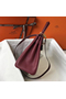 Hermes Kelly 28cm Bag In Bordeaxu Clemence Leather GHW  Replica