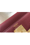 Hermes Kelly 28cm Bag In Bordeaxu Clemence Leather GHW  Replica