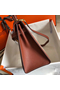 Hermes Kelly 28cm Bag In Canvas With Barenia Leather  Replica