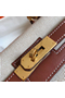 Hermes Kelly 28cm Bag In Canvas With Barenia Leather  Replica