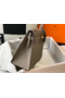 Hermes Kelly 28cm Bag In Gris Asphalt Epsom Leather GHW  Replica
