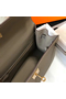 Hermes Kelly 28cm Bag In Gris Asphalt Epsom Leather GHW  Replica