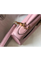 Hermes Kelly 28cm Bag In Pink Clemence Leather GHW  Replica