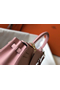 Hermes Kelly 28cm Bag In Pink Clemence Leather GHW  Replica
