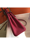 Hermes Kelly 28cm Bag In Rose Red Clemence Leather PHW  Replica