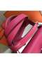Hermes Kelly 28cm Bag In Rose Red Clemence Leather PHW  Replica