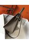 Hermes Kelly 28cm Bag In Taupe Grey Epsom Leather GHW  Replica