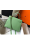 Hermes Kelly 28cm Bag In Vert Criquet Epsom Leather GHW  Replica