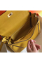 Hermes Kelly 28cm Bag In Yellow Clemence Leather GHW  Replica