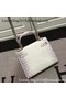 Hermes Kelly 28cm Shoulder Bag Croco Leather K28 OffWhite  Replica