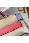 Hermes Kelly 28cm Shoulder Bags Epsom Leather KL28 blue&Pink  Replica
