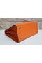 Hermes Kelly 28cm Shoulder Bags espom leather orange  Replica
