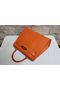 Hermes Kelly 28cm Shoulder Bags espom leather orange  Replica