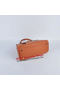 Hermes Kelly 28cm Shoulder Bags Orange Grainy Leather Gold  Replica