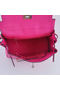 Hermes Kelly 28cm Shoulder Bags Peach Grainy Leather Silver  Replica