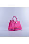 Hermes Kelly 28cm Shoulder Bags Peach Grainy Leather Silver  Replica