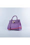 Hermes Kelly 28cm Shoulder Bags Purple Grainy Leather Gold  Replica
