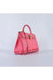 Hermes Kelly 28cm Shoulder Bags Rosy Grainy Leather Gold  Replica