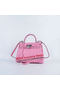 Hermes Kelly 28cm Shoulder Bags Sakura Grainy Leather Silver  Replica