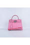 Hermes Kelly 28cm Shoulder Bags Sakura Grainy Leather Silver  Replica