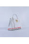 Hermes Kelly 28cm Shoulder Bags White Grainy Leather Gold  Replica