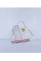 Hermes Kelly 28cm Shoulder Bags White Grainy Leather Gold  Replica