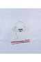 Hermes Kelly 28cm Shoulder Bags White Grainy Leather Silver  Replica