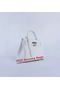 Hermes Kelly 28cm Shoulder Bags White Grainy Leather Silver  Replica