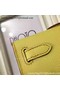 Hermes Kelly 31cm Clutch Epsom Leather KL31 Yellow  Replica
