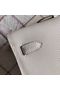 Hermes Kelly 31cm Clutch Original Epsom Leather KL31 White  Replica