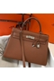 Hermes Kelly 32cm Bag In Gold Clemence Leather PHW  Replica