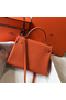 Hermes Kelly 32cm Bag In Orange Clemence Leather GHW  Replica