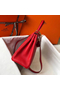 Hermes Kelly 32cm Bag In Red Clemence Leather GHW  Replica