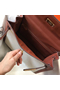 Hermes Kelly 32cm Bag In Toile Canvas With Barenia Leather  Replica
