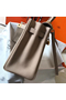 Hermes Kelly 32cm Bag In Trench Clemence Leather GHW  Replica
