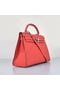 Hermes Kelly 32cm Bags Togo Leather Light Red  Replica