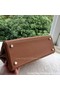 Hermes Kelly 32cm Shoulder Bag Brown Calfskin Leather K32CL Silver  Replica