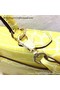 Hermes Kelly 32cm Shoulder Bag Croco Leather K32 Yellow  Replica