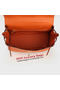 Hermes Kelly 32cm Shoulder Bag Orange Original Leather K32 Gold  Replica