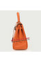 Hermes Kelly 32cm Shoulder Bag Orange Original Leather K32 Silver  Replica