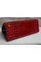 Hermes Kelly 32cm Shoulder Bag Red Croco Patent Leather K32 Gold  Replica