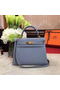 Hermes Kelly 32cm Shoulder Bag TOGO Leather KY32 Light Blue  Replica