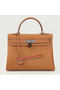 Hermes Kelly 32cm Shoulder Bag Wheat Original Leather K32 Silver  Replica