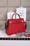 Hermes Kelly 32cm Shoulder Bags Grained Leather Burgundy  Replica