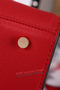 Hermes Kelly 32cm Shoulder Bags Grained Leather Burgundy  Replica