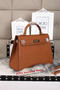 Hermes Kelly 32cm Shoulder Bags Grained Leather Wheat  Replica